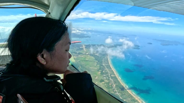 The fastest way to get to Skydive Palawan from Port Barton